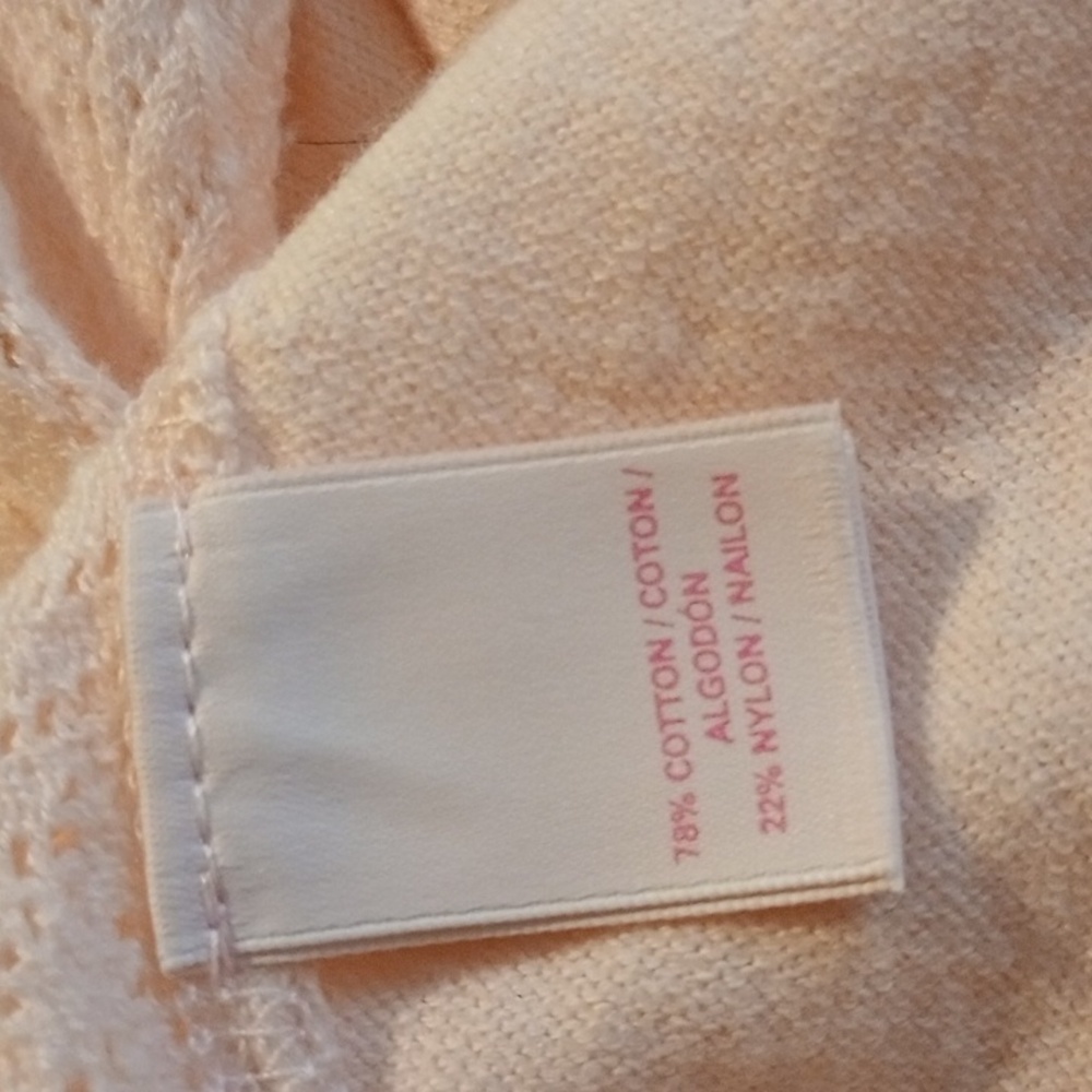 2 Pc: Nordstrom Sun Hat+Victoria Secret Knit Sweater, Short Sleeve Drop Neck, M - Picture 10 of 14